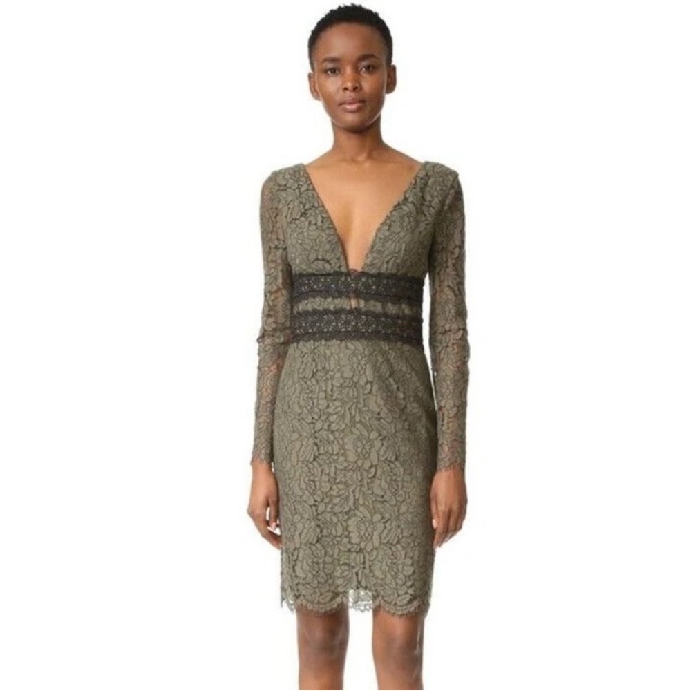 Diane Von Furstenberg lace mini dress